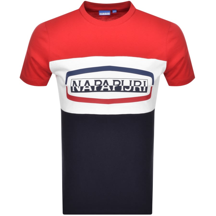 Alternative Image for ProductNapapijri Sogy Short Sleeve T Shirt Red1
